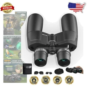 Versatile 12-36x50 Zoom Binoculars - Ideal for Hunting, Stargazing & Travel - Picture 1 of 10