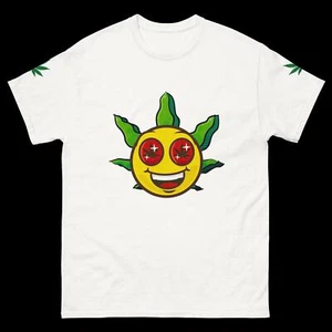 420 Shirt Happy 420 Unisex Tee - Picture 1 of 17