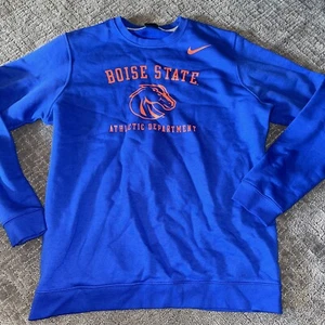 NWT Men's Nike Sweatshirt -- Boise State Broncos -- Large - Picture 1 of 3