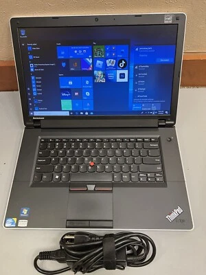 LENOVO THINKPAD EDGE 15 15.6" Intel Core i3 M390 2.66GH 6GB RAM 500GB HDD WEBCAM - Image 1 of 4