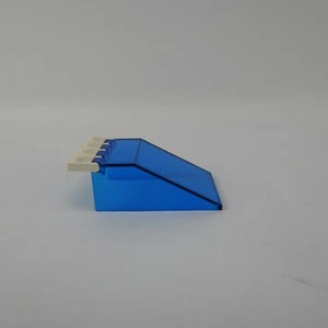 Vintage LEGO Replacement Part Tran Dark Blue Windshield Canopy Windscreen 4474 . - Picture 1 of 3