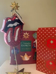 Christopher Radko “Rolling Stones Diamond Anniversary” Ornament *NEW* - Picture 1 of 5