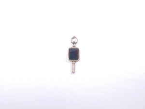 Pocket Watch Key 9ct Gold Antique Bloodstone - Picture 1 of 5