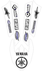 Front Fender graphic for Yamaha YZ 250f YZ250f 2019 2020 2021 2022 Decal - Picture 1 of 1