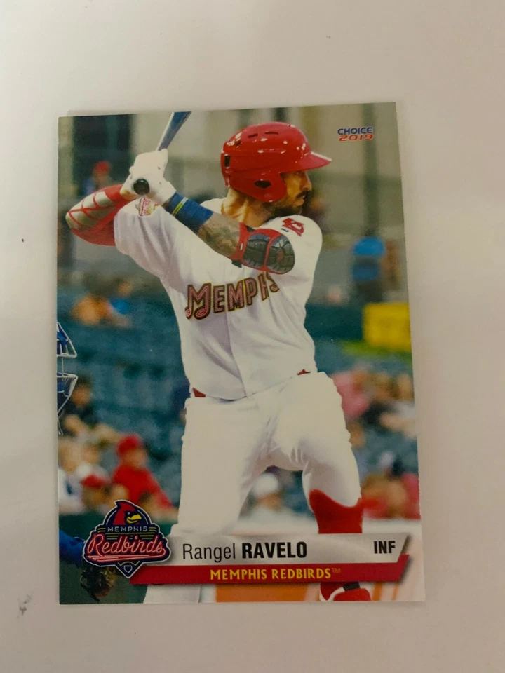 Rangel Ravelo 2019 Memphis Red Birds Team Card - Image 1 of 1