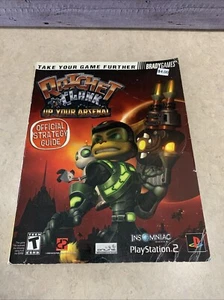 Ratchet & Clank: Up Your Arsenal Official Strategy Guide Brady Games PS2 - Picture 1 of 7