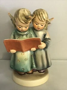 Goebel Hummel Angel Duet TMK-4 261 1968 5" Tall With Box - Picture 1 of 12
