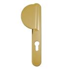HOPPE UPVC Lever / Fixed Pad Door Furniture 554/3360N - 92mm Centres Gold