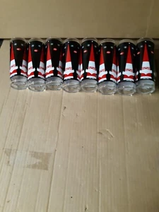 Juego De Colección Dairy Queen DQ Holt Howard Navidad Alto Papá Noel Gafas X 8 - Imagen 1 de 3