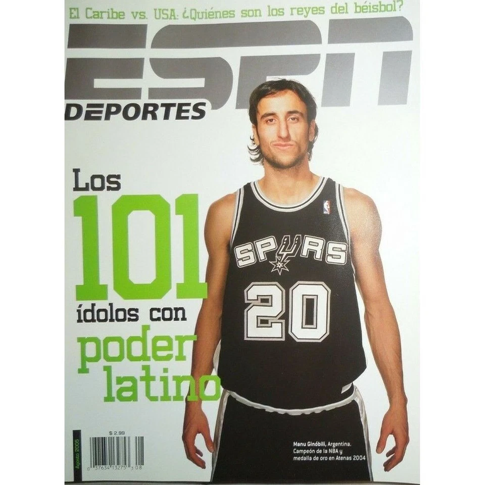 MANU GINOBILI espn deportes SAN ANTONIO SPURS rafael nadal JULIO CESAR CHAVEZ Foto 1 de 1