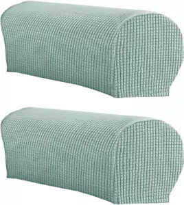 LINGXIYA 2er Set Sofa Armlehnenbezug, weicher Stretch Armbezug für Liegesofa - Bild 1 von 12