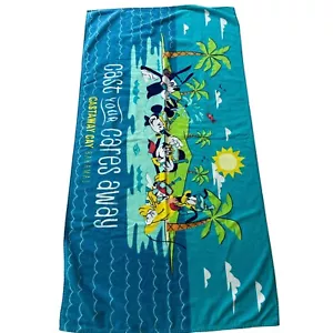 Disney Cruise Line Castaway Cay Bahamas Beach Towel 60" x 30" - Picture 1 of 6