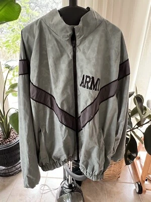 Куртка мужская армейская США Largw серая камуфляжная ветровка военная США 100% нейлон зимняя - Изображение 1 из 4