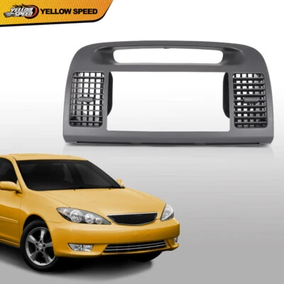 Bisel de ajuste estéreo radio ventilación tablero central apto para Toyota Camry 2002-2006 Foto 1 de 4