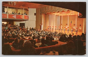 Postkarte Funken East Reno Nevada Nugget Casino Zirkusraum 1965    - Bild 1 von 2