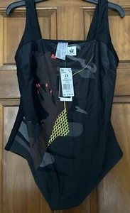 Adidas Women’s NWT Size 2X Thebe Magugu Swimsuit HI0069 Reg $80 (clccr) - Picture 1 of 4