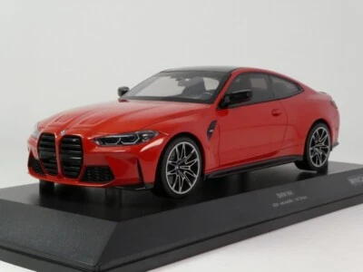 Minichamps BMW M4 red metallic 2020 1/18 155020121 - Immagine 1 di 3