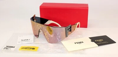 Gafas de sol Fendi gris espejo para dama FF0382/S J5G • Auténticas • Extraordinarias Foto 1 de 4