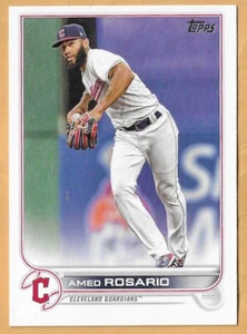 AMED ROSARIO CLEVELAND INDIANS #14 - TOPPS NM-MT 2022 - Foto 1 di 2