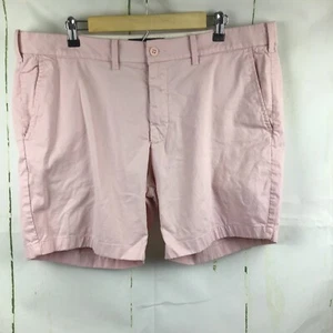 Abercrombie & Fitch Men’s Stretch Pink Cotton Blend Chino Shorts Sz. 38 - Picture 1 of 10