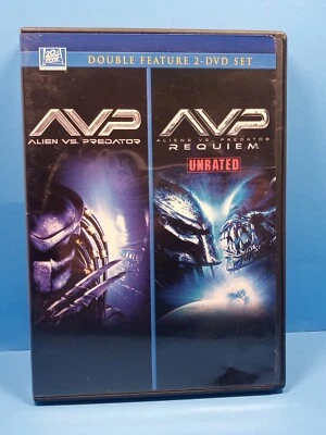 Alien vs. Predator (2004, FS) & AVP Requiem (2007, WS) 2 Disc Double Feature - Image 1 of 2