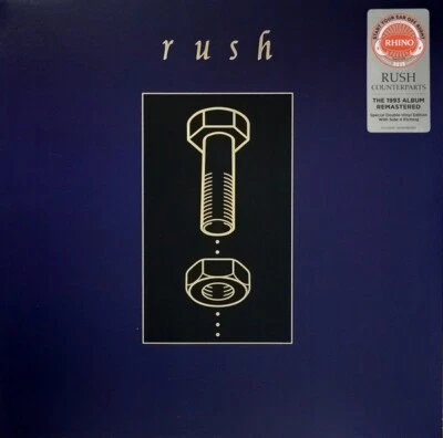 RUSH - Counterparts 2 x LP - Etched Vinyl Album - SEALED NEW RECORD - Remastered - Image 1 of 2