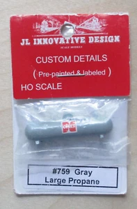 Gray Cenex Large Propane Tank HO 1:87 Scale Layout Diorama JL Innovative 759 - Picture 1 of 1
