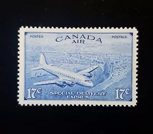 Stamps Canada Mint: CE3 17c bright ultramarine Special Delivery VF MNH - Foto 1 di 1