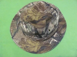 Vintage PARAMOUNT OUTDOORS Woodland Camo Bucket Boonie Hat - One Size 7.5" x 6" - Picture 1 of 6