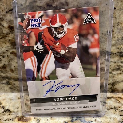 2022 LEAF PRO SET KOBE PACE RC ROOKIE AUTOGRAPH AUTO - Image 1 of 2