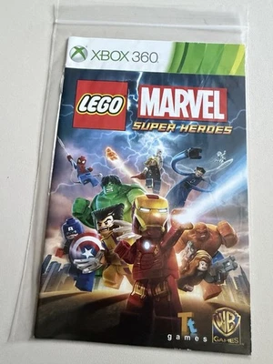 Booklet Only - Microsoft XBox 360 - LEGO Marvel Super Heroes - Image 1 of 2