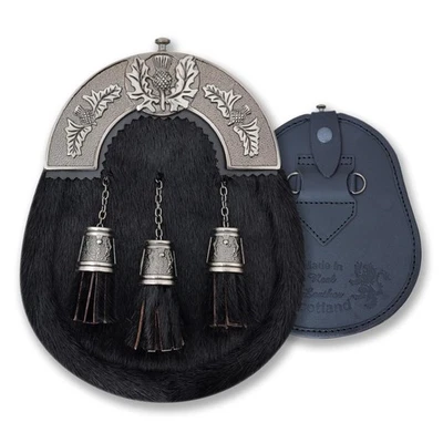 Kilt Emporium Thistle Premium Full Dress Sporran - Scottish Men's Kilt Accessory