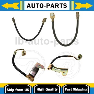 Para Ford Mustang 1994-1995 Raybestos Frenos Freno Manguera Línea Delantera Trasera 4x Foto 1 de 4