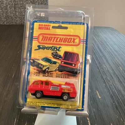 Rare Matchbox Superfast No. 22, Blaze Buster Superb Pristine Mint Condition - Image 1 of 4