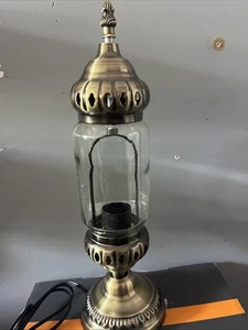 Mosaic Table Lamp Moroccan Handmade Glass Desk Lights Vintage Tiffany Style - Picture 1 of 2
