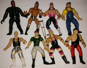 1990s 90s Wrestling Action Figures Wcw Wwe Wwf  Toys Wrestlers - Picture 1 of 2