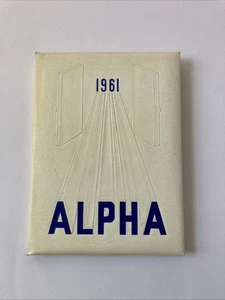 Vintage 1961 ALPHA St Luke's Hospital School of Nursing Chicago Annual Yearbook - Picture 1 of 14