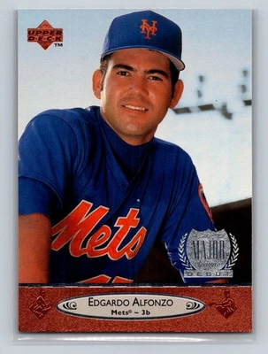 1996 Upper Deck #142 Edgardo Alfonzo MLB New York Mets - Image 1 of 2