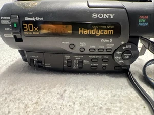 Sony Handycam CCD-TR916 8mm Analog Video Camera Camcorder Hi8. Rough Shape. READ - Picture 1 of 7