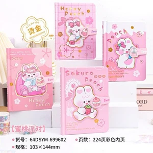 (2pc) Colorful Handbook 64dsym-699602-03  Student Notebook Random Style - Bild 1 von 2