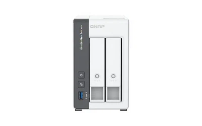 QNAP TS-216G US 2-Bay NAS 2.5GbE Diskless AI Accelerator - Image 1 of 4