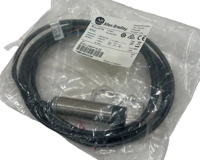 ALLEN BRADLEY 872C-D8NP18-E2 PROXIMITY SENSOR SER. E 872CD8NP18E2 NEW, SURPLUS - Image 1 of 2