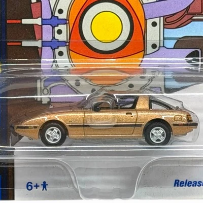 Johnny Lightning Classic Gold Collection 1981 MAZDA RX-7 Gold Rotary Fb Classic - Imagem 1 de 2