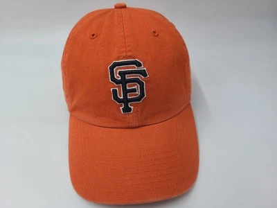 San Francisco Giants Twins Enterprise Strapback Adjustable Hat Cap MLB Orange - Image 1 of 4