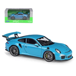 Vehículos de coche diecast modelo Welly 1:24 Porsche 911 GT3 RS nuevos en caja - Imagen 1 de 12