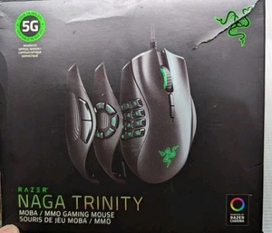 Razer - Naga Trinity kabelgebundene optische Gaming Maus mit austauschbaren Seitenplatten - Bild 1 von 10