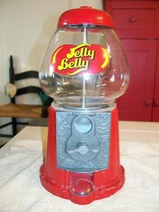 REPLACEMENT PARTS Red JELLY BELLY Bubble Gum Candy Machine Cast Metal 9" #GB8 - Picture 1 of 7