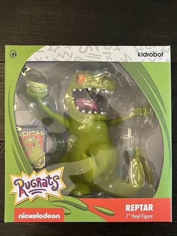 Kidrobot Nickelodeon Rugrats Reptar 7” Vinyl Figure Brand New Sealed! Cover