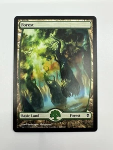 Forest (248) - Full Art - Zendikar - Near Mint - MTG - Picture 1 of 2