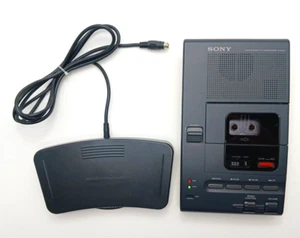 Sony Microcassette-Transcriptor M-2000 con unidad de control de pedal FS-80, SIN PROBAR - Imagen 1 de 17